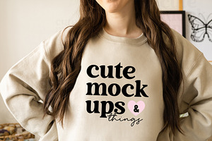 Model Shirt / Sweater Mock Up Bundle