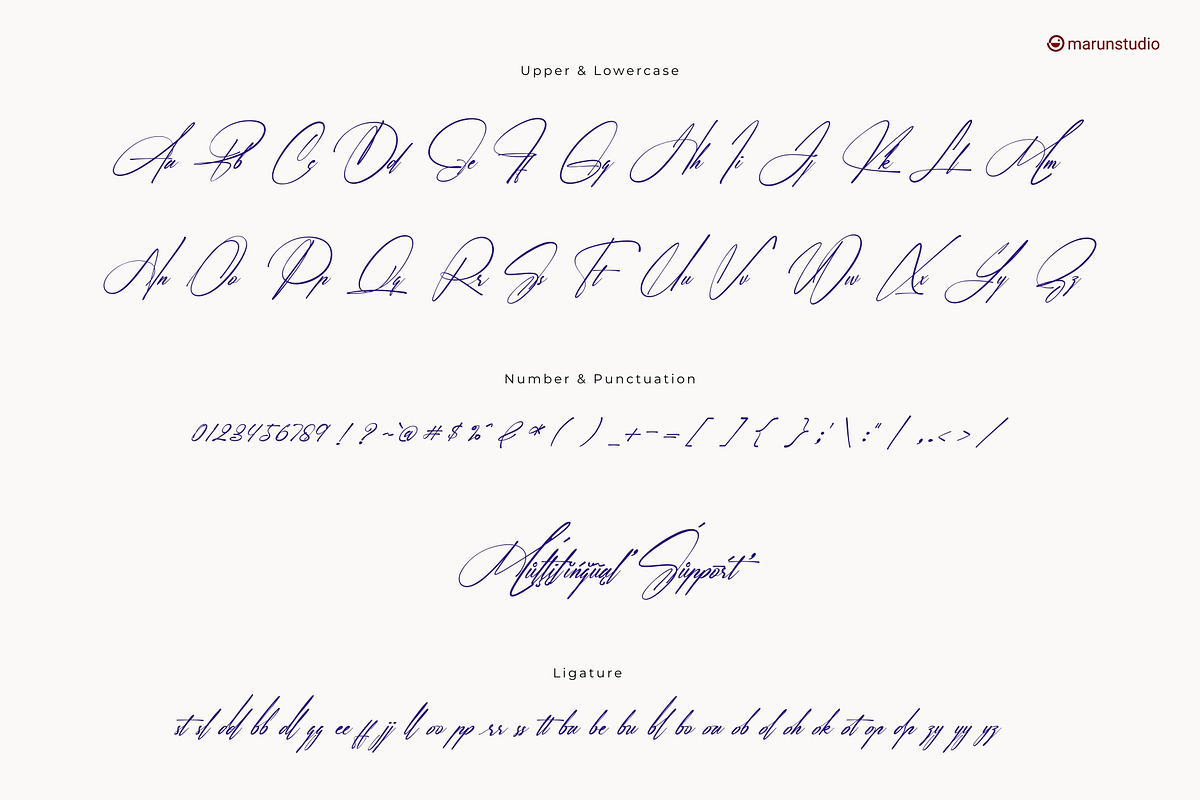 Saginatha - Signature font, a Handwritten Font by Dewan Type (Photo 9 of 14)