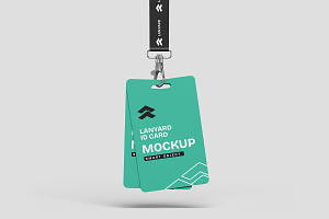 Lanyard iD Card - Mockup, a Product Mockup by Rometheme Std