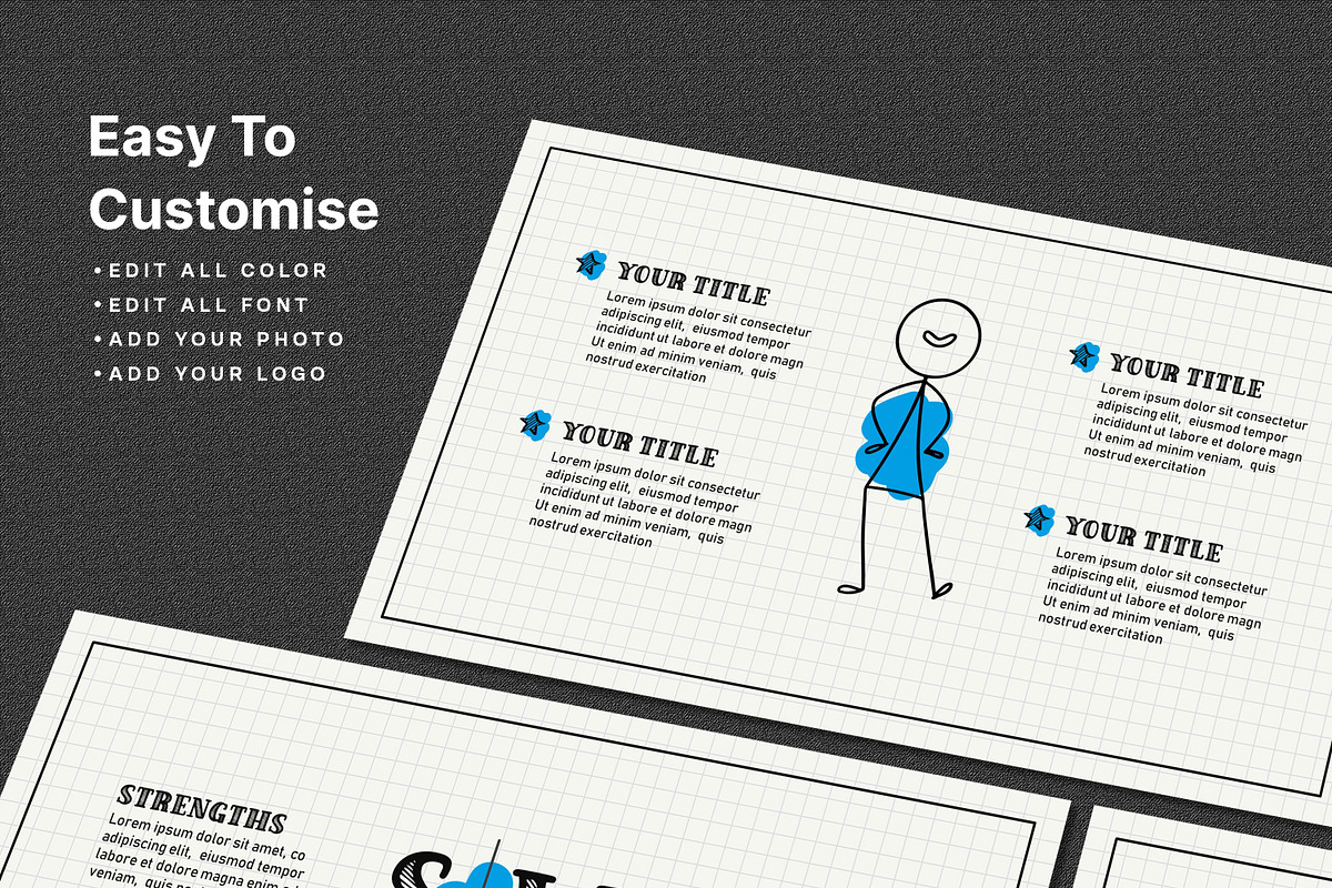 Handraw Modern Powerpoint Template, a Presentation Template by SKY CREATION (Photo 5 of 7)