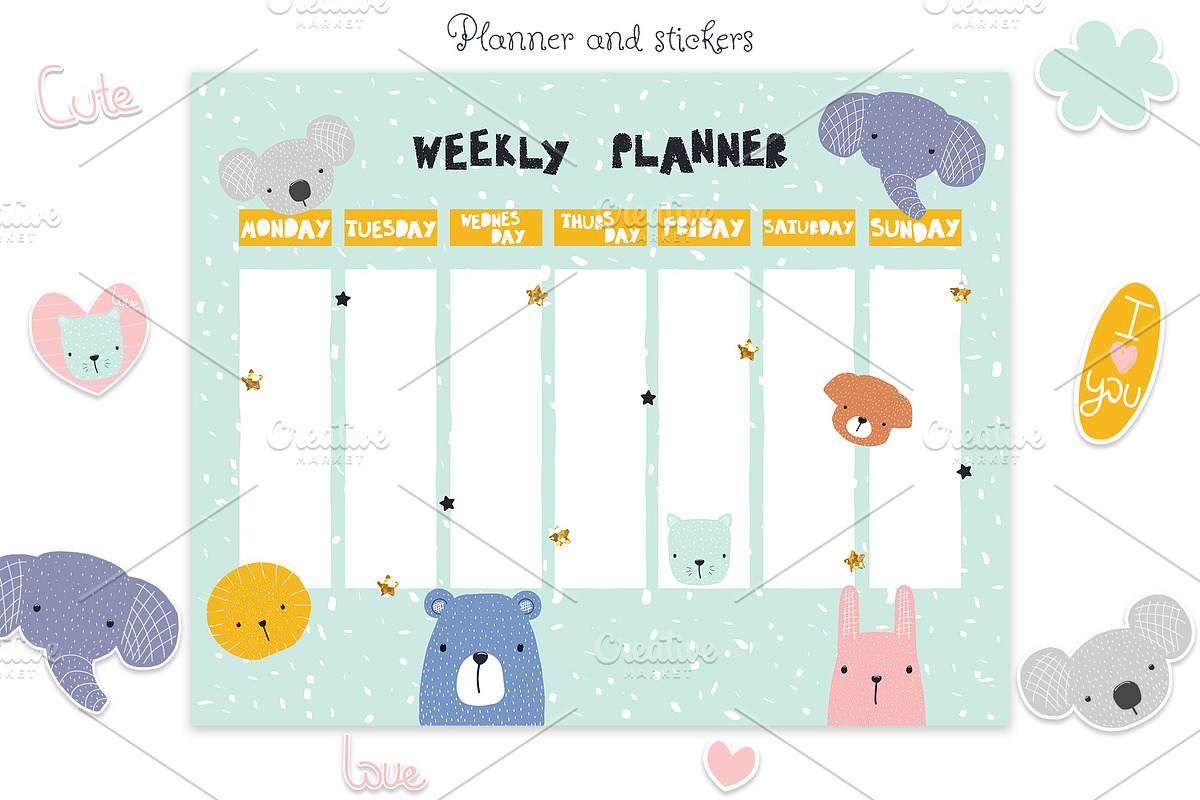 Hello, baby!, an Animal Illustration by Viktoria Siarova (Photo 5 of 7)
