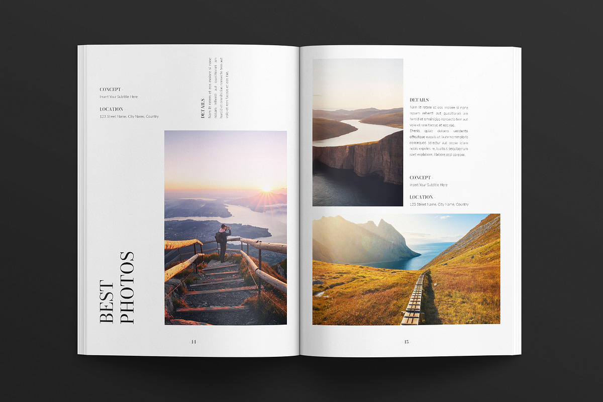 Digital Photography Portfolio, a Brochure Template by E-Type (Photo 6 of 7)