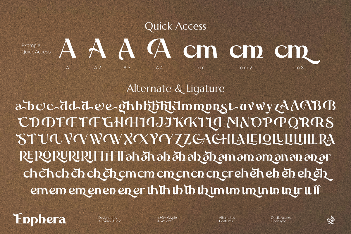 Enphera, a Serif Font by Aluyeah Studio (Photo 15 of 15)