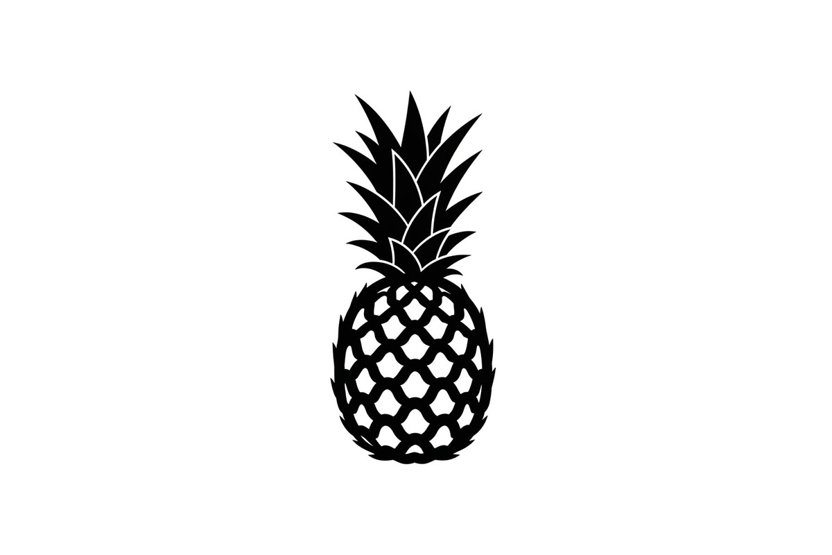 Pineapple Silhouette Vector Bundle, an Illustration by jahid234 (Photo 13 of 51)