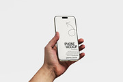 iPhone App Display Mockup in Hand, an iPhone Mockup by Ataku Design (Thumbnail 5 of 6)