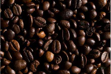 Coffee beans texture and background, a Food & Drink Photo by NelliKovalchuk