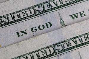 details of a genuine American banknote with a face value of one hundred US doll, a Photo by rsoollAI