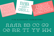 Cannery Row Slab Serif Display Font, a Slab Serif Font by Holt510 (Thumbnail 9 of 11)