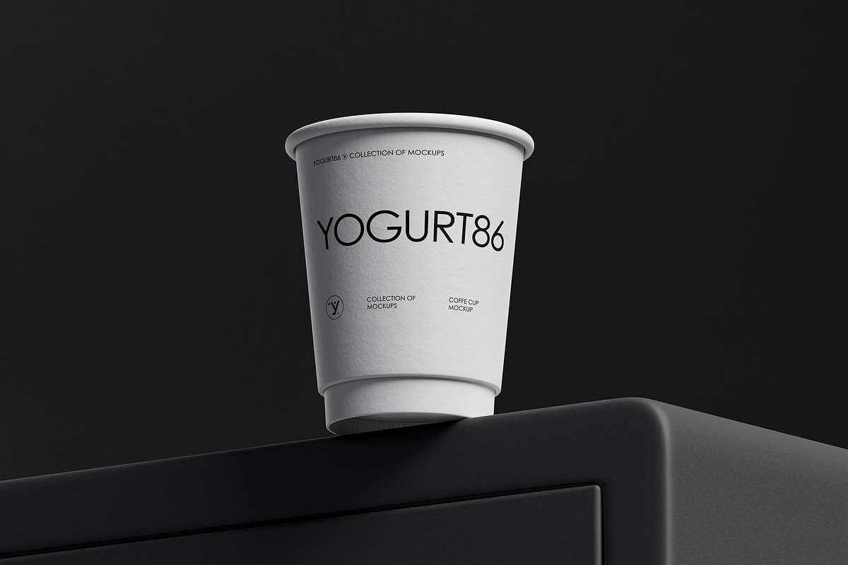Coffe Cup Mockup, a Cups & Container Mockup by Yogurt86 (Photo 2 of 5)