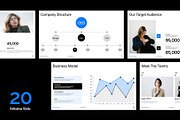 Minimal Business Presentation Deck, a Presentation Template by Devators (Thumbnail 2 of 7)