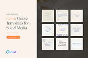 Inspirational Instagram Quotes Canva, a Social Media Template by Squarebase Templates (Thumbnail 1 of 4)