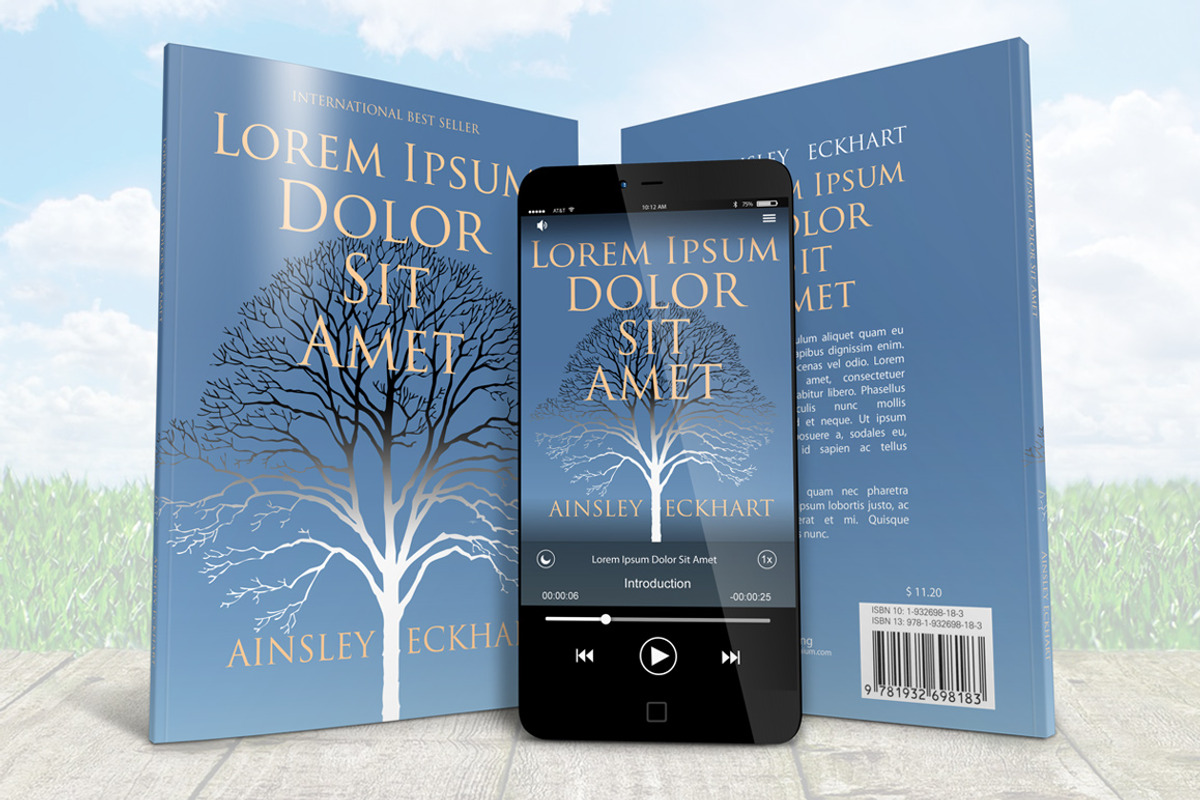 Smartphone With A5 Book Combo Mockup, an iPhone Mockup by Cover Actions Premium (Photo 3 of 3)