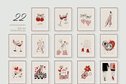 Game of Love romantic posters, a Background Graphic by MixedArt (Thumbnail 10 of 11)