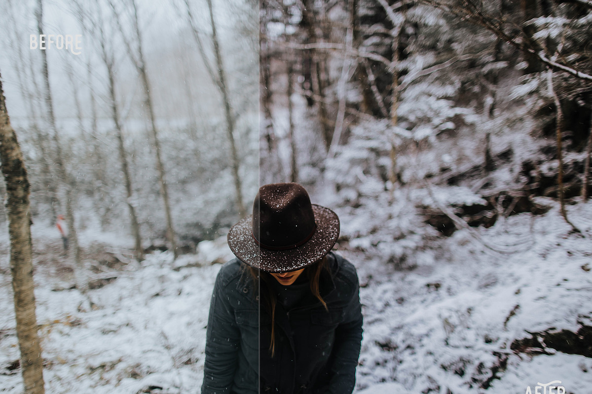 Oneday : Winter Lightroom presets, an Action Add-On by Emyself Design (Photo 3 of 6)