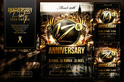 Anniversary Flyer Template, a Flyer Template by InTheSky15 (Thumbnail 1 of 4)