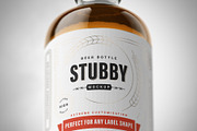 Beer Bottle Mockup, a Packaging Mockup by AY Mock-Ups (Thumbnail 4 of 11)