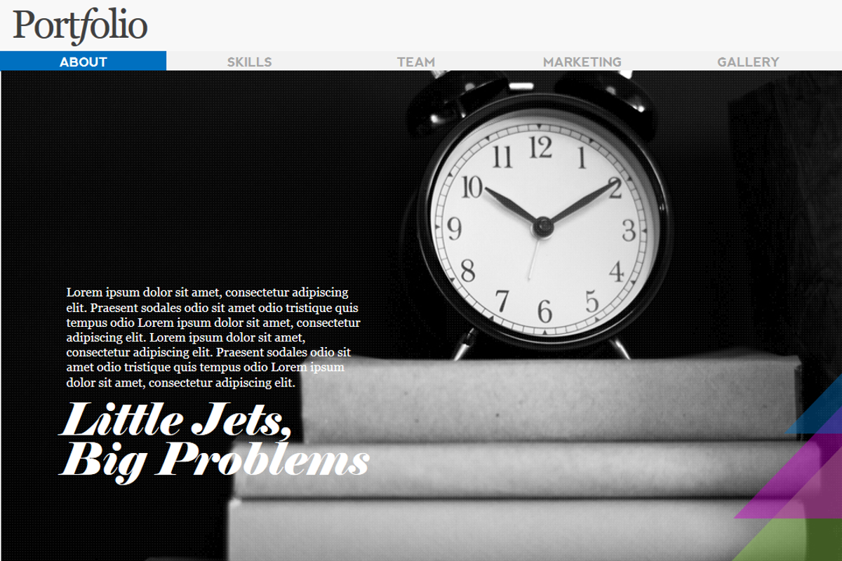 Portfolio Magazine PowerPoint, a Presentation Template by Warna Works (Photo 3 of 4)