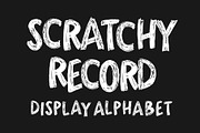 Scratchy Record Alphabet, an Illustration by Texture Pics (Thumbnail 1 of 3)