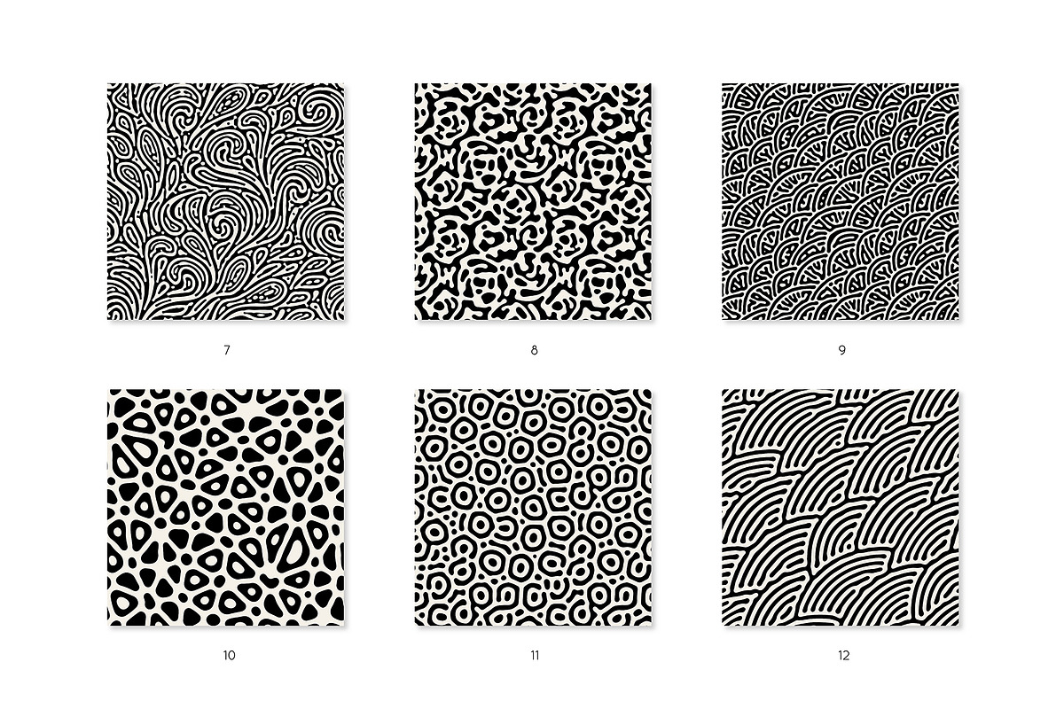 Seamless Patterns Bundle | Vol. 3, a Pattern Graphic by Curly_Pat (Photo 4 of 14)