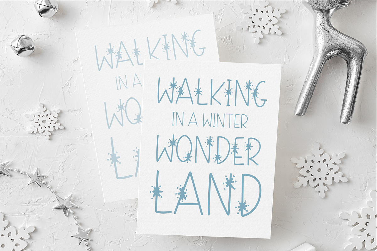 HAPPY HOLIDAYS Font Family, a Font by Blush Font Co. (Photo 3 of 12)