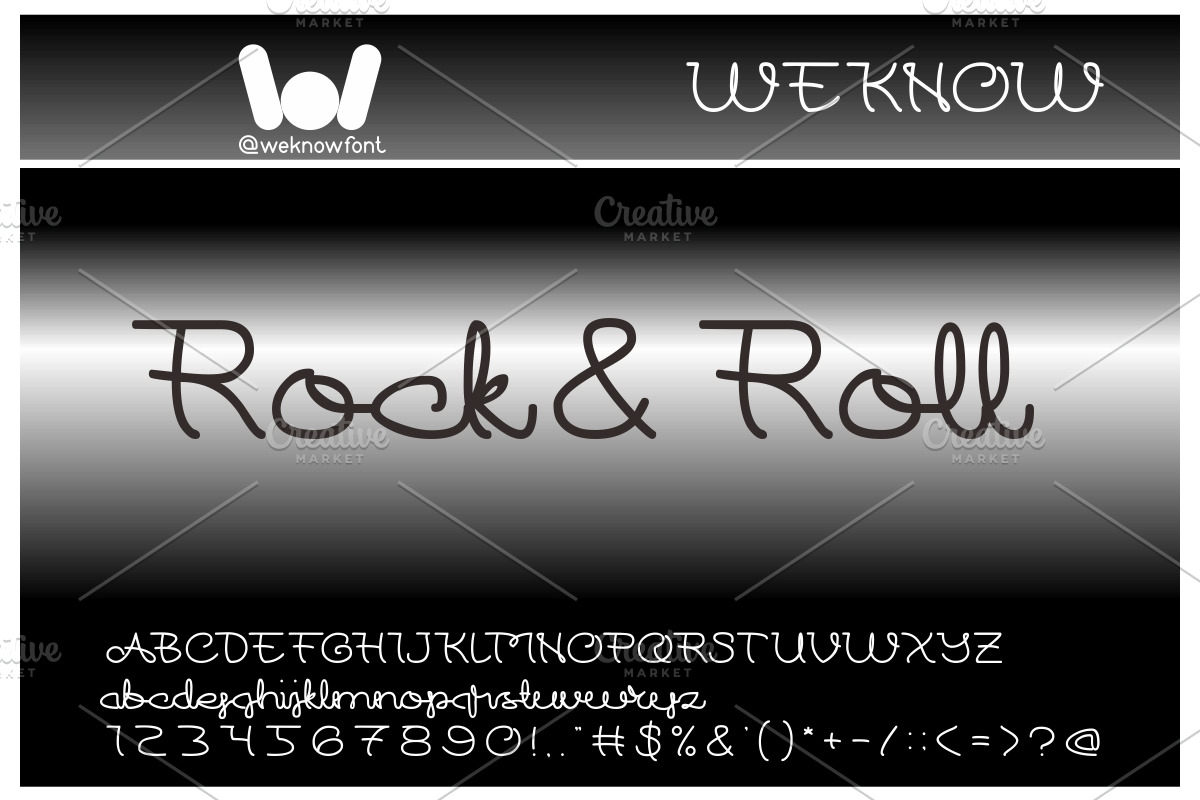 At most sphere, a Script Font by weknow (Photo 4 of 5)