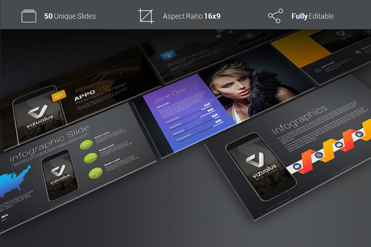 APPO 3.0 Powerpoint Template, a Presentation Template by Vizualus (Photo 3 of 3)