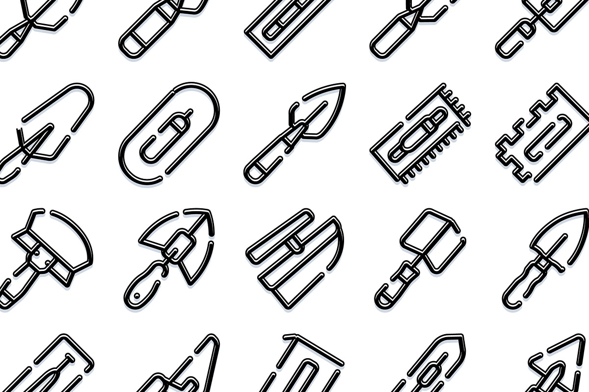 Construction masonry trowel and hand, an Object Graphic by pikepicture (Photo 3 of 3)