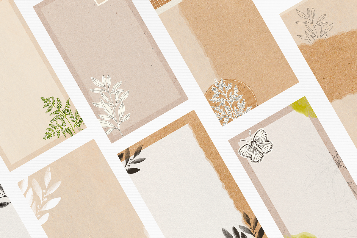 Instagram story template Botanical, a Social Media Template by Oh Mia Studio (Photo 2 of 4)