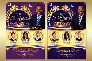 Church Anniversary Flyer