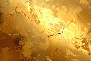 Golden metallic texture with abstract luxury design