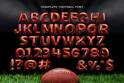 Inflated Football | Letters & Font, a Font by Making Rad Things (Thumbnail 2 of 8)