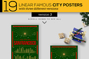 19 - Linear City Posters, an Outline Icon by Kursat Unsal (Thumbnail 4 of 6)