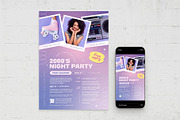 2000's Night Party Flyer Template, a Flyer Template by BrandPacks (Thumbnail 3 of 4)