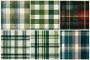 Emerald Green Tartan Plaid Pattern, a Texture Graphic by CitraGraphics (Thumbnail 5 of 8)