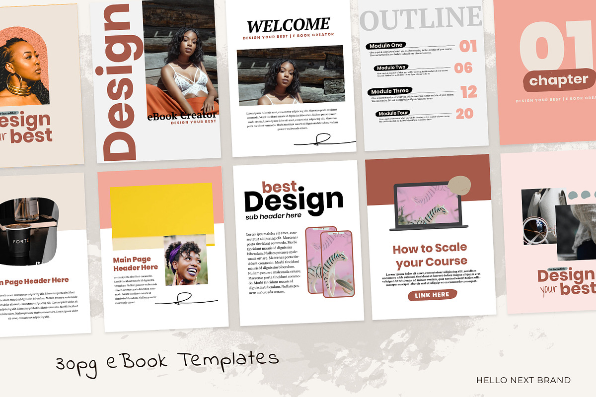 Design Your Profitable Course, a Presentation Template by hello next brand (Photo 3 of 8)