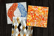 Mosaic Pattern Digital Paper Pack, a Pattern Graphic by Design Scotch (Thumbnail 5 of 8)