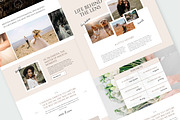 Dakota, Photographer Showit Template, a Websites & App Template by Amanda Pena Design (Thumbnail 4 of 7)