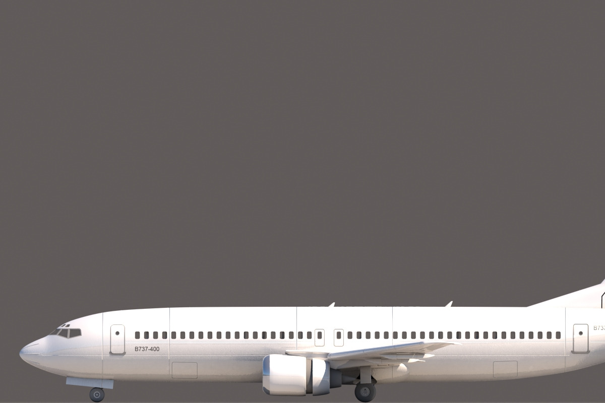 737 Cuttout, a Cars & Vehicle 3D Model by Giimann (Photo 5 of 11)