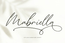 Mabriella - Stylish Signature Script