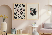 Linocut Love | Poster Builder, an Object Graphic by KetteCreate (Thumbnail 12 of 22)
