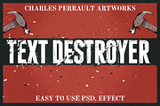 Text Destroyer, a Layer Style Add-On by Gromov Design (Thumbnail 1 of 5)