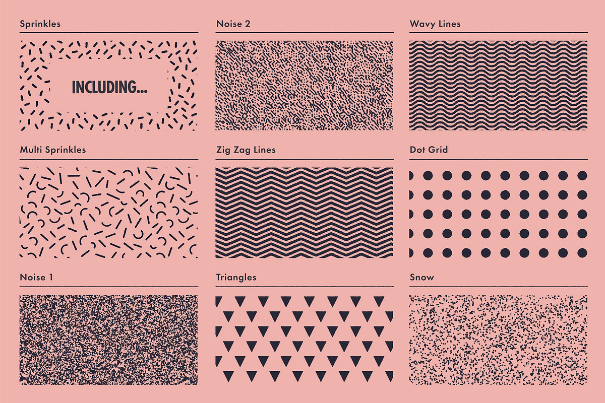 Lithotone Dstrssd Pattern Swatches, a Pattern Graphic by True Grit ...