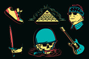 32+ Apparel T-Shirt Vector Prints, an Illustration by Den Marty Studio (Thumbnail 19 of 24)