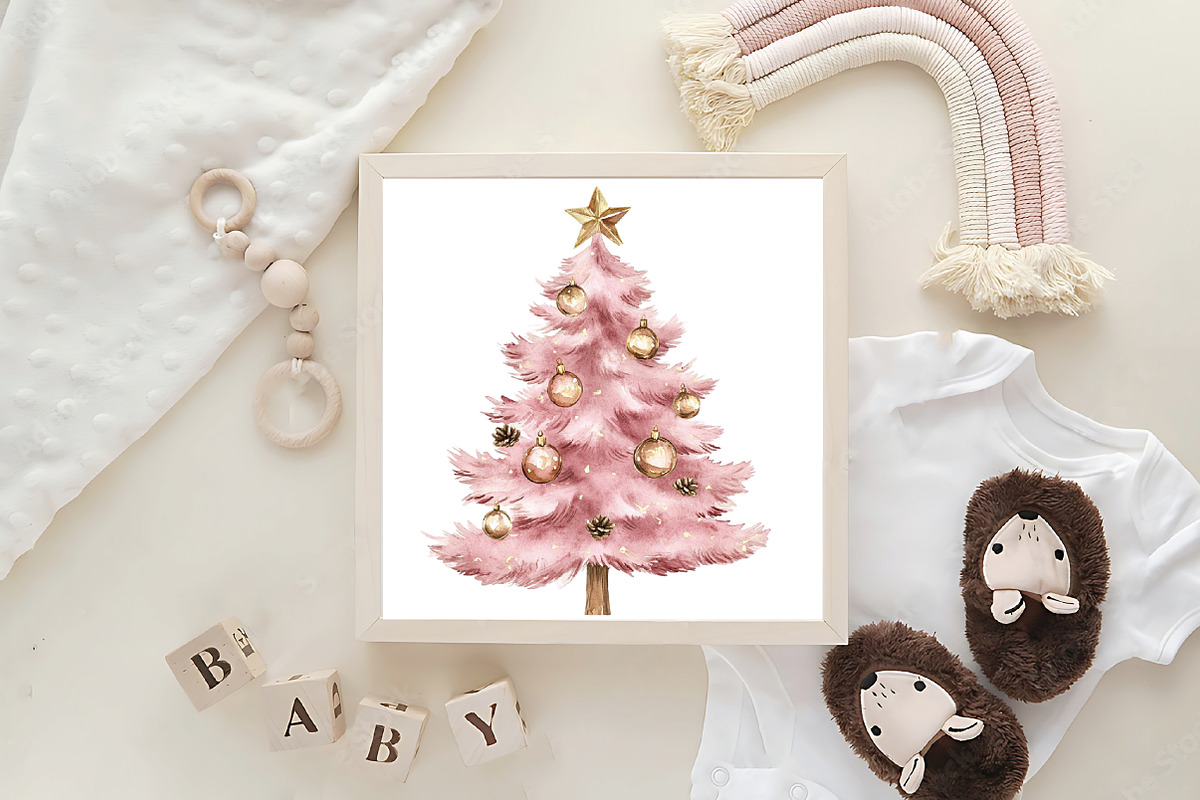 Hand Drawn Cozy Christmas Sublimatio, an Illustration by CraftArtStudio (Photo 6 of 6)