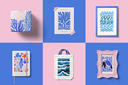 Modern Ocean | Wall Art Creatot, an Object Graphic by Leleka.Store (Thumbnail 10 of 20)