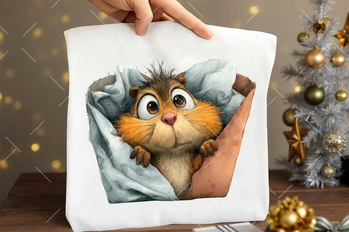 Quirky Valentine Squirrel Clipart, an Illustration by OK Design (Photo 4 of 6)