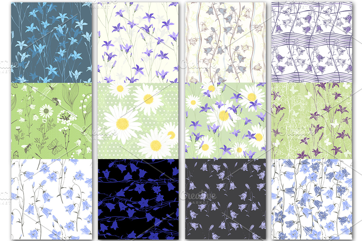 Wildherbs and flowers. Patterns., a Pattern Graphic by maritime_m (Photo 15 of 16)