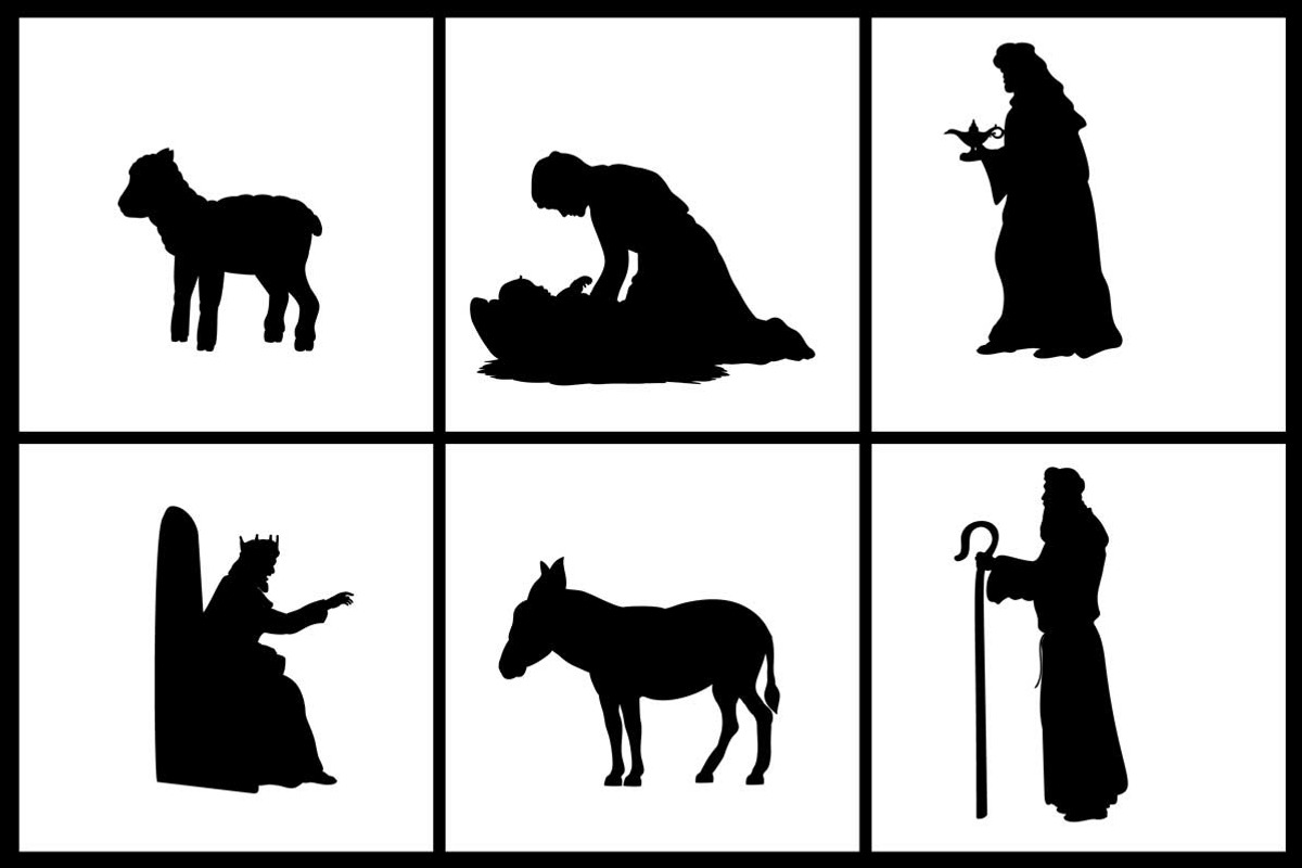 30 Silhouettes Christmas Nativity, an Icon by kozyrevaelena (Photo 3 of 3)