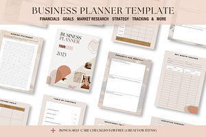 Canva Business Planner Template