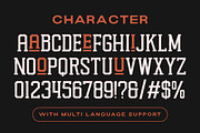 Death Stroke - Organic Slab Serif, a Slab Serif Font by Letterhend Studio (Thumbnail 8 of 9)